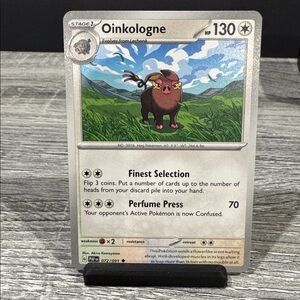 Pokémon | Paldean Fates #072/091: Oinkologne (2024) - Collectible Trading Card